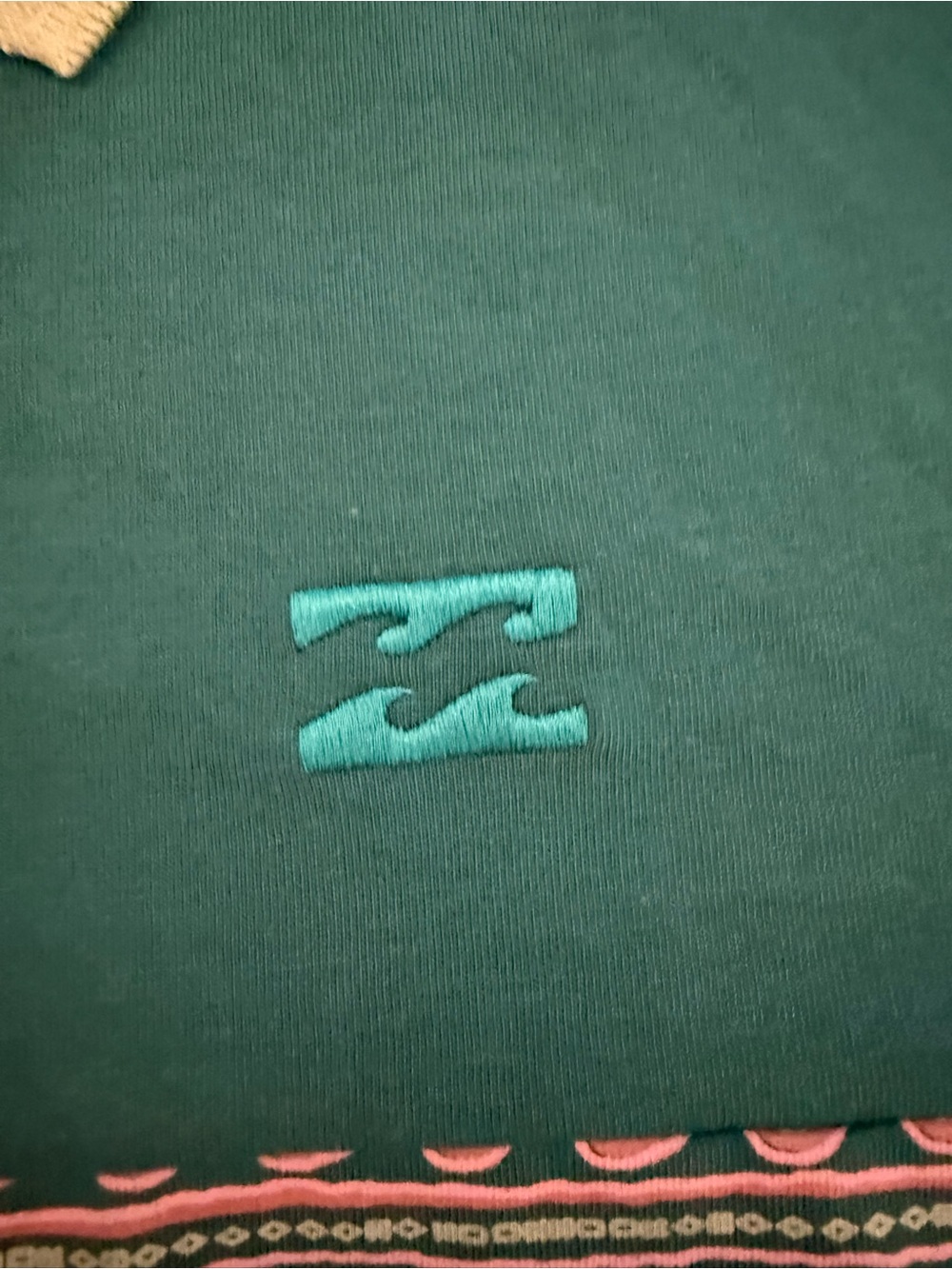 Billabong Men’s StevenTeal Polo, Size Medium - Picture 5 of 10